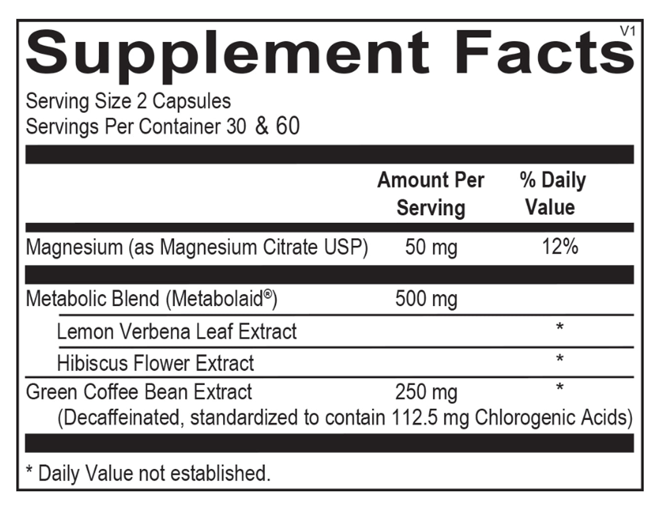 Hiphenolic Dietary Supplement 2 Month supply